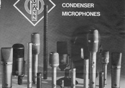 Neumann Condenser Microphone Brochure