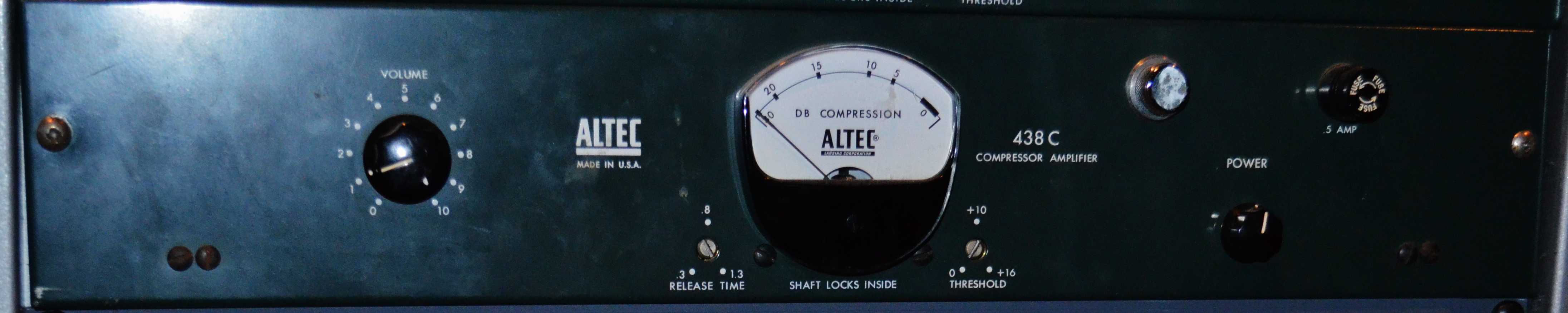 Altec 438 C Compressor - Dan Alexander Audio