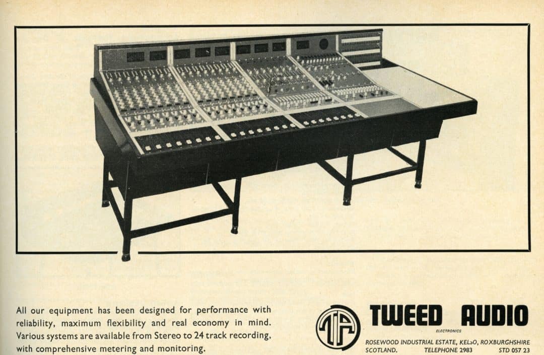 Tweed Mixing Console