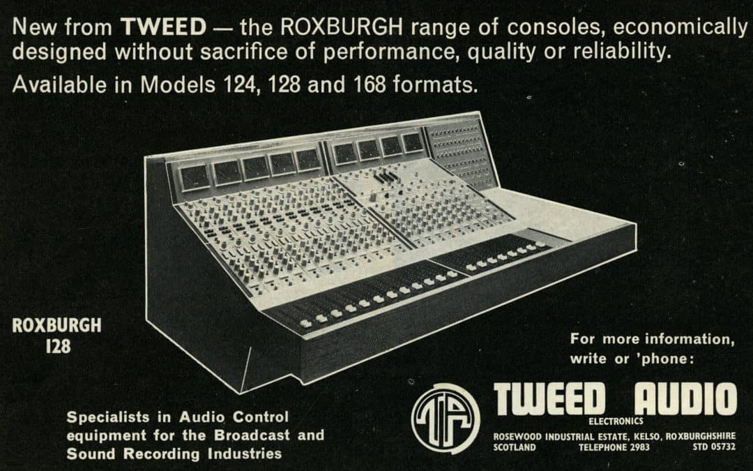 Tweed Audio Roxburgh Console Advertisement