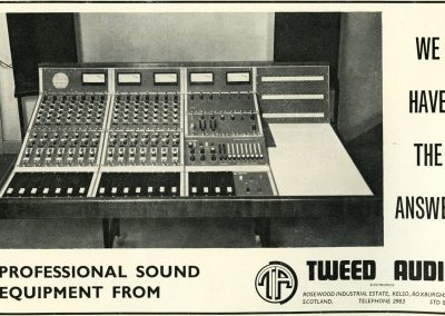 Tweed Audio Advertisement