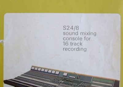 Neve S24/B 16 Track Mixing Console